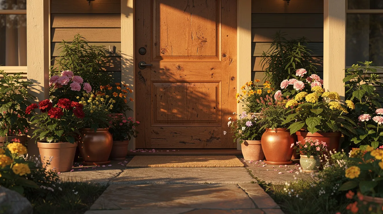 Aménagement devant porte d'entrée : 10 idées inspirantes