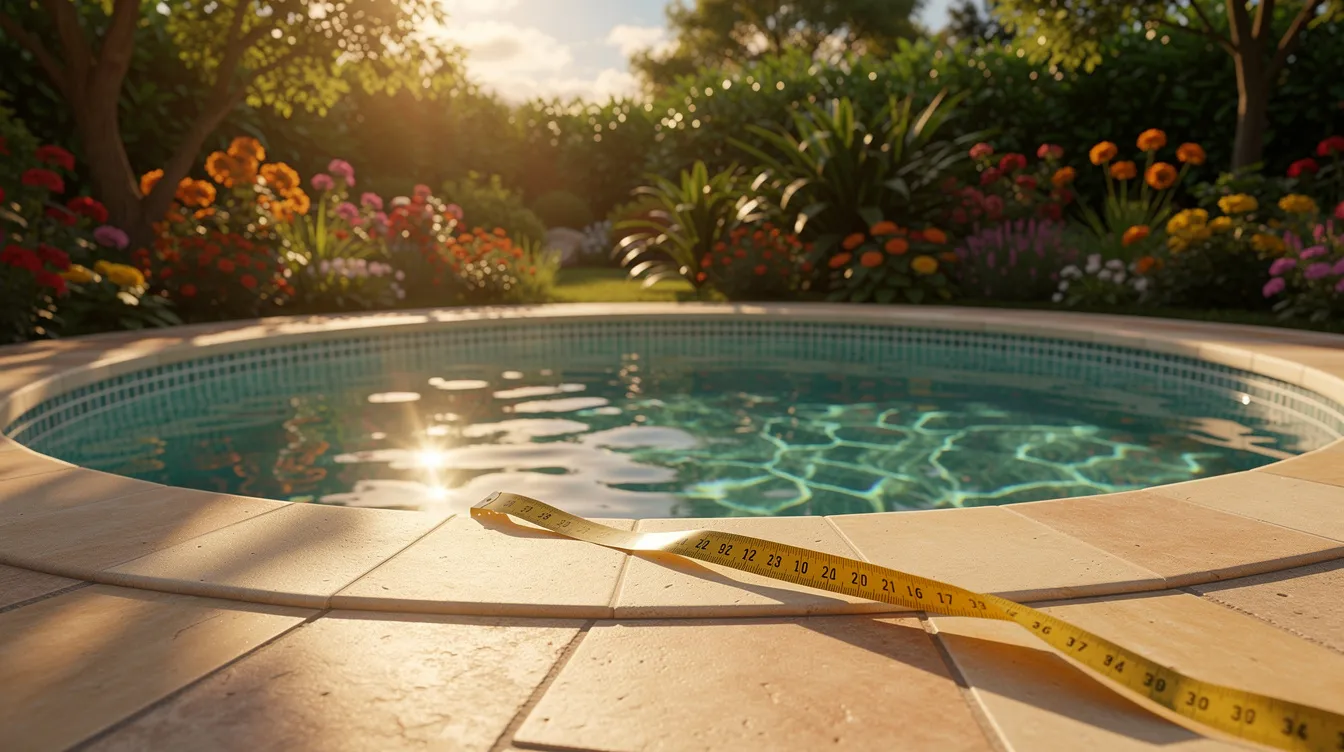 Comment calculer le volume en m3 d'une piscine ronde facilement