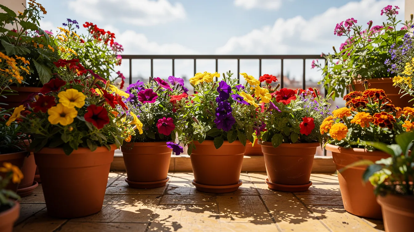 Composition de jardinière plein soleil : 7 idées éclatantes