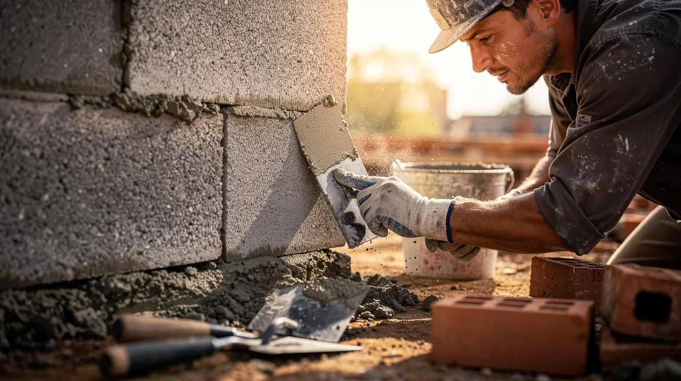 Enduire un mur en parpaing : techniques et erreurs à éviter
