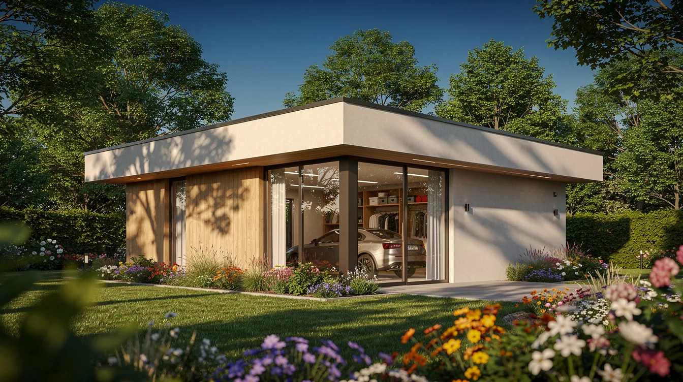 Garage 40m² sans permis de construire : conditions et démarches