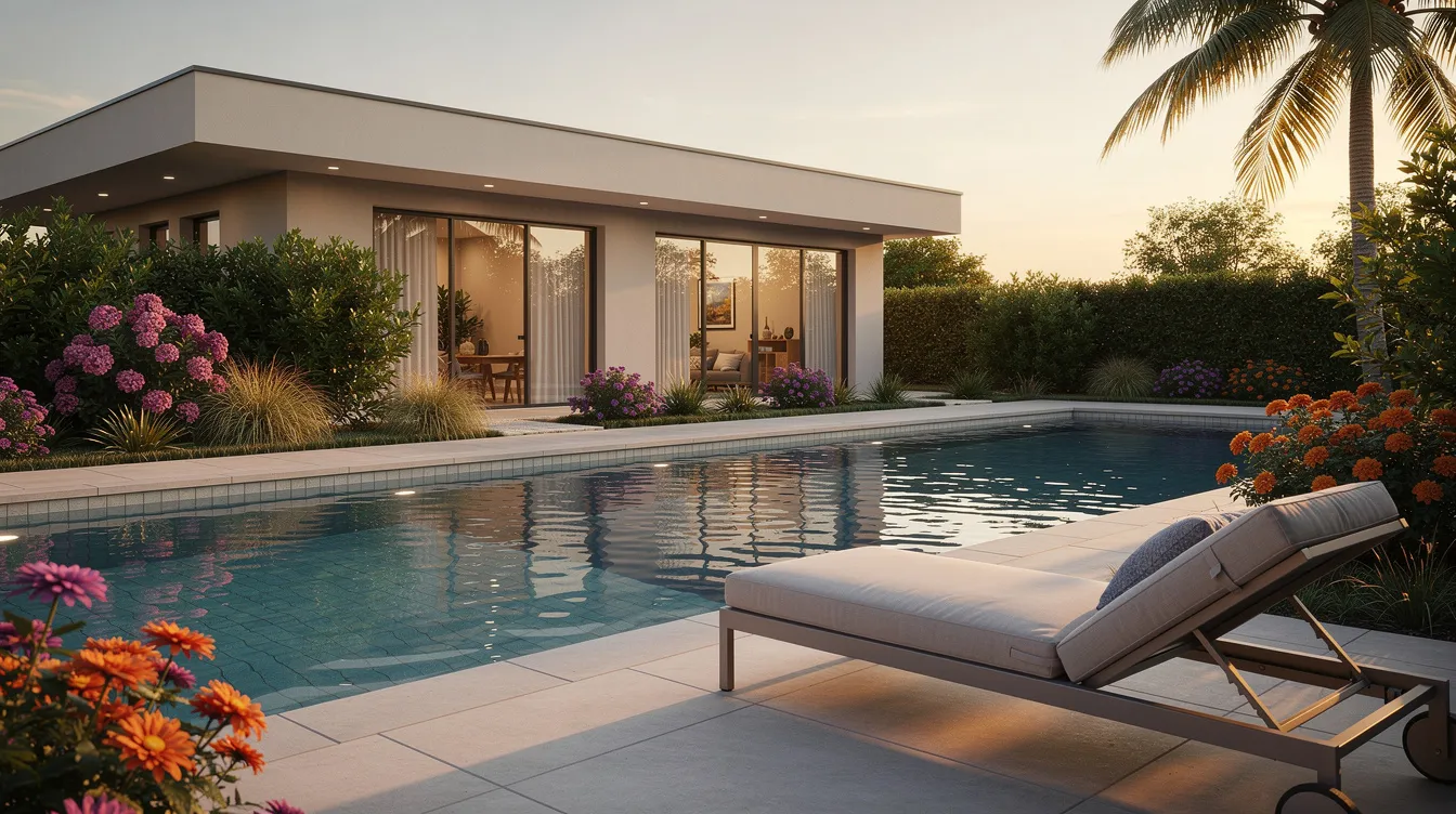 Piscine à 1 m de la maison : 7 conseils pour réussir votre projet