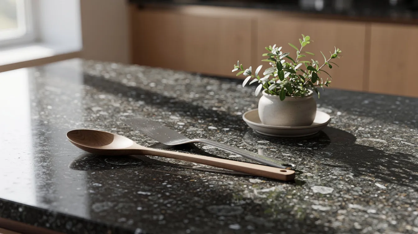 Plan de travail en granit : dangers réels et précautions à prendre