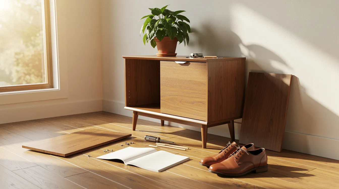 Comment monter votre meuble à chaussures ?