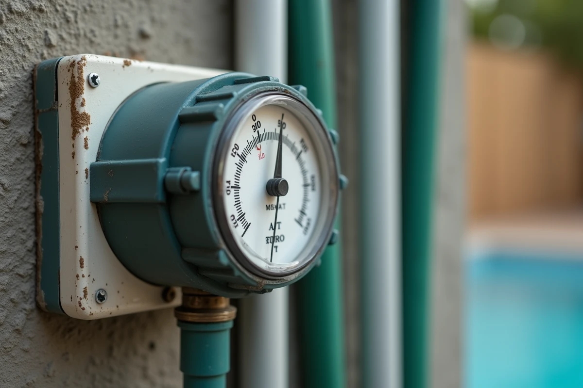 Minuterie programmable de pompe de piscine réglée sur des heures de filtration diurnes
